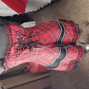 Hell Bunny Plaid Dress